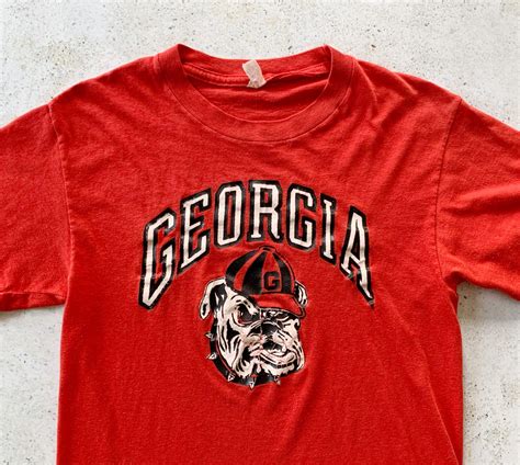 8 (139) &183; a d. . Georgia bulldogs t shirts vintage